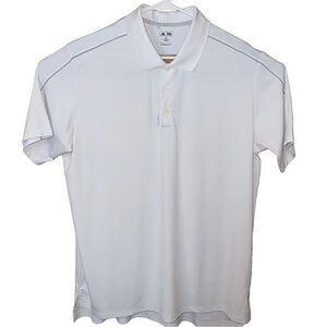 Adidas Men's Clima Cool White Golf Polo